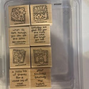 8pc Stampin Up! Set Quick & Cute